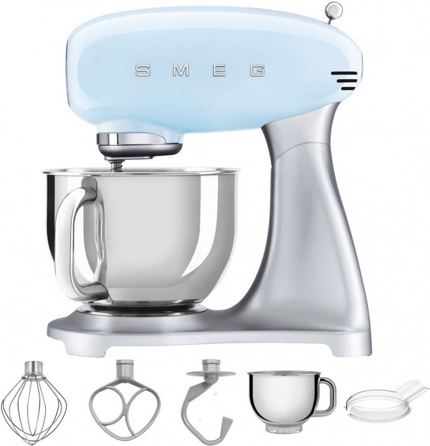 SMEG SMF02PBEU Pastelblauw