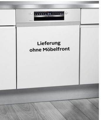 BOSCH Deels integreerbare vaatwasser SMI6ZCS00E, 81, 5 cm x 59, 8 cm