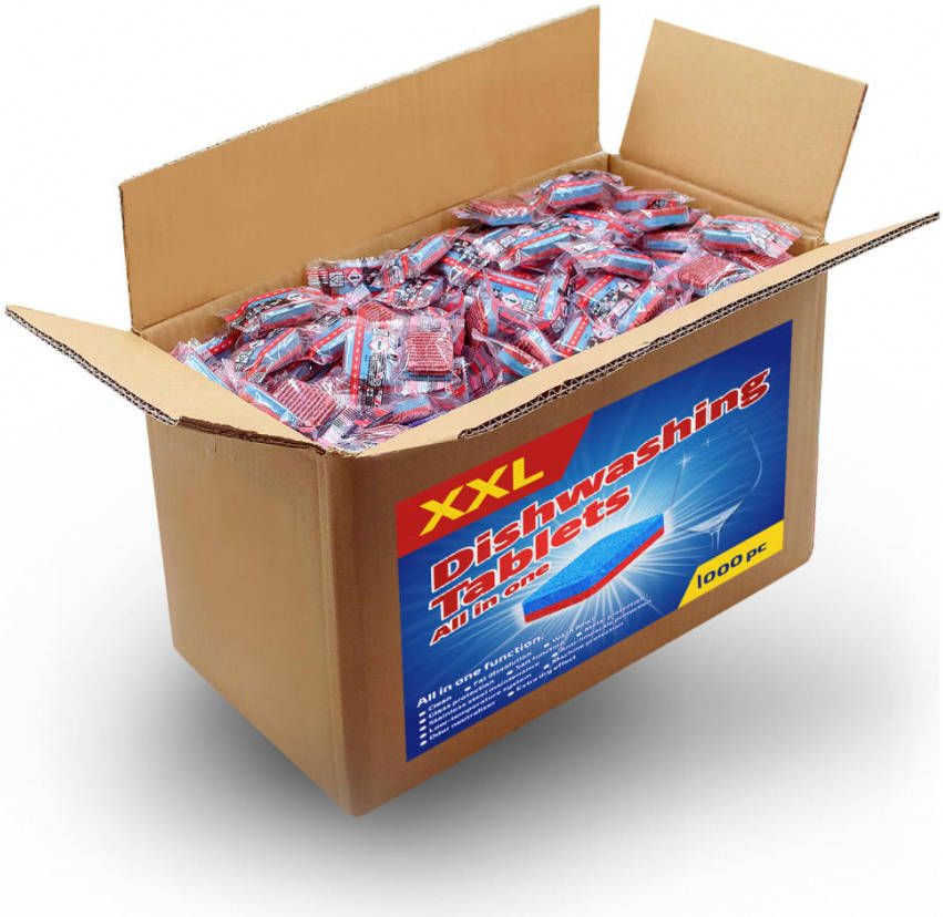 VIDAXL Vaatwastabletten 12 in 1 1000 st 18 kg